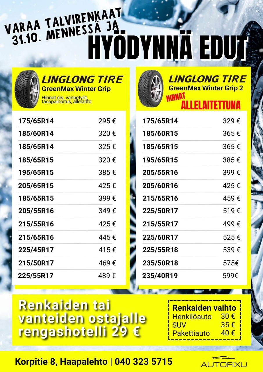 Rengastarjous 2